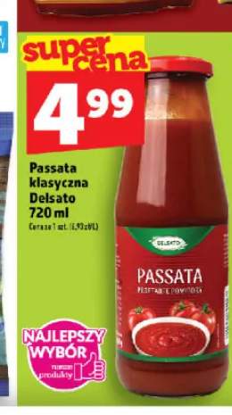 Passata pomidorowa klasyczna Delsato