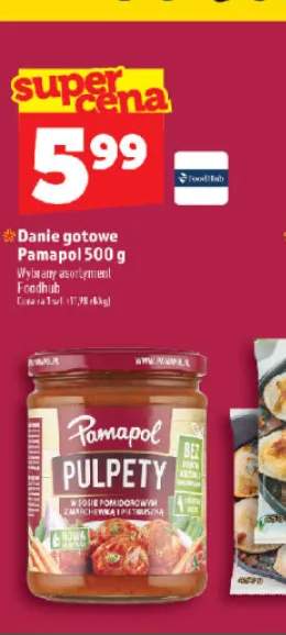 Danie gotowe Pulpety w sosie pomidorowym Pamapol