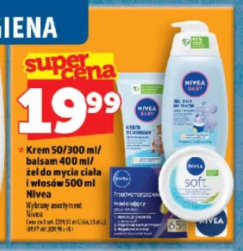 Krem balsam żel do mycia ciała i włosów Nivea +2 warianty