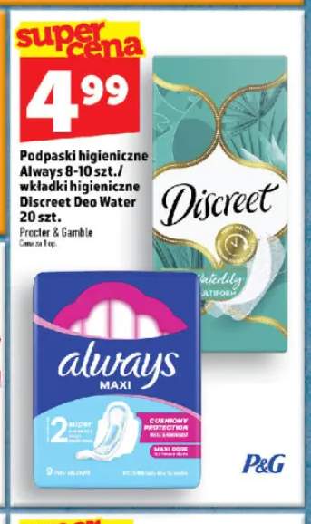 Podpaski higieniczne Always Maxi +1 wariant