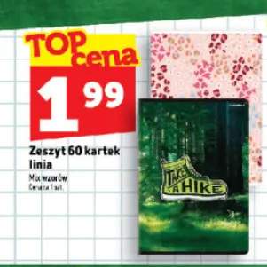Zeszyt A5 60 kartek w linie Interdruk