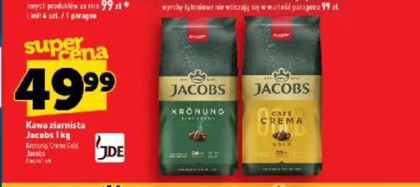 Kawa ziarnista Jacobs Café Crema Gold