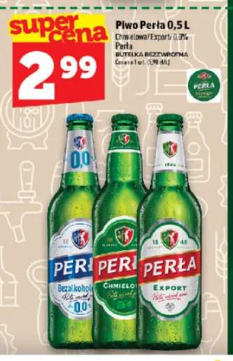 Piwo bezalkoholowe Perła +1 wariant