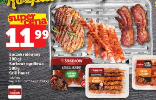 Boczek rolowany Grill House Sokołów +1 wariant