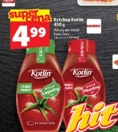 Ketchup łagodny Kotlin +1 wariant