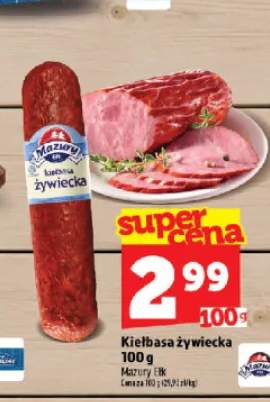 Kiełbasa żywiecka Mazury Ełk