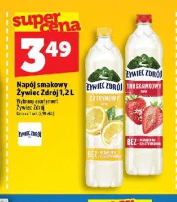 Napój smakowy cytrynowy Żywiec Zdrój +1 wariant