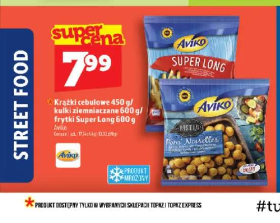 Krążki cebulowe Aviko +2 warianty