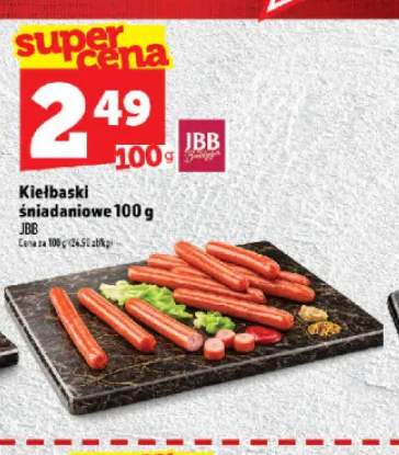 Kiełbaski śniadaniowe JBB Bałdyga