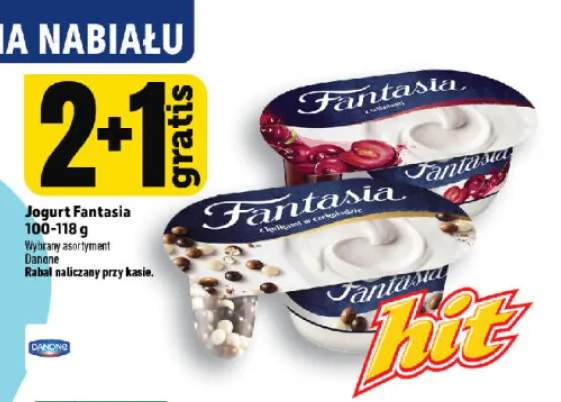 Jogurt Fantasia Danone z wiśniami +1 wariant