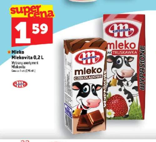 Mleko Mlekovita czekoladowe +1 wariant
