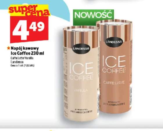 Napój kawowy Ice Coffee Landessa Caffe Latte +1 wariant