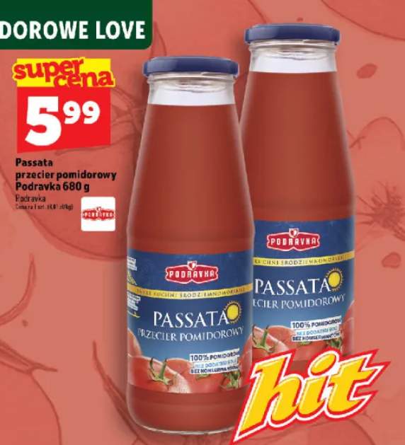Passata przecier pomidorowy Podravka