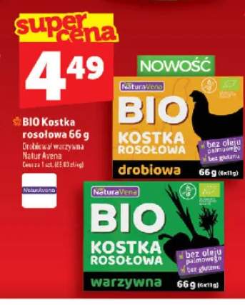 BIO Kostka rosołowa drobiowa NaturaVena