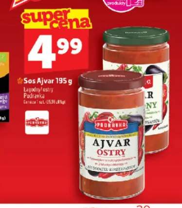 Sos Ajvar łagodny Podravka