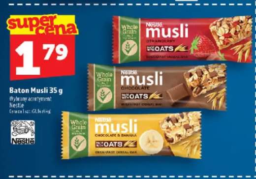 Baton Musli Nestle Strawberry +1 wariant