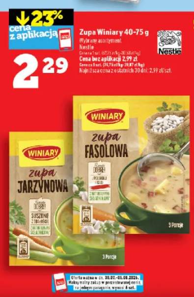 Zupa Winiary +2 warianty