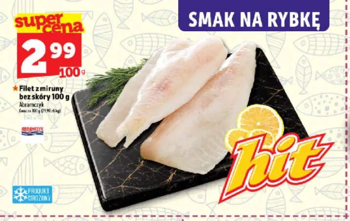 Filet z miruny bez skóry Abramczyk