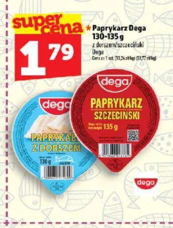 Paprykarz z dorszem Dega +1 wariant