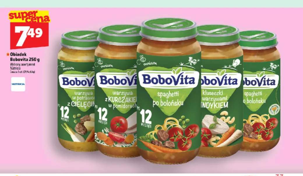 Obiadek BoboVita +5 wariantów
