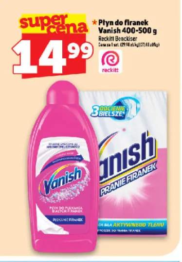 Płyn do płukania firanek Vanish