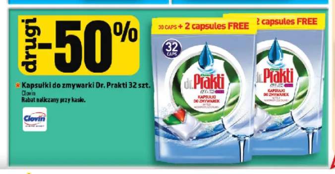 Kapsułki do zmywarki Dr. Prakti