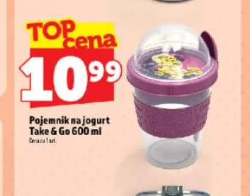 Pojemnik na jogurt Take & Go 600 ml
