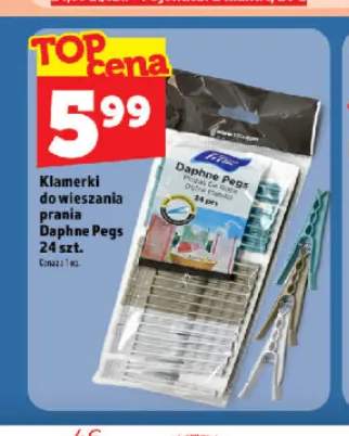 Klamerki do wieszania prania Titiz Daphne Pegs 24-pak