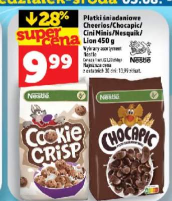 Płatki śniadaniowe Chocapic Nestlé +3 warianty