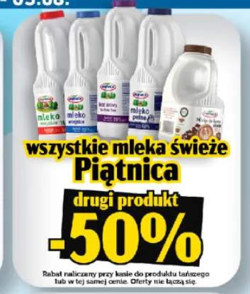 Mleka świeże Piątnica +5 wariantów