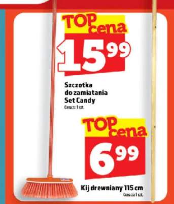 Szczotka do zamiatania Set Candy +1 wariant