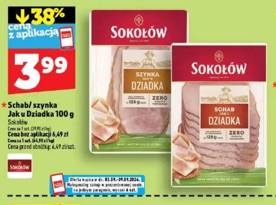 Szynka Jak u Dziadka Sokołów +1 wariant