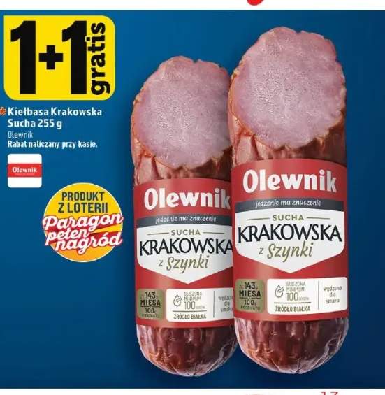 Kiełbasa krakowska sucha Olewnik