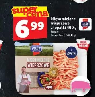 Mięso mielone wieprzowe z łopatki Łuków