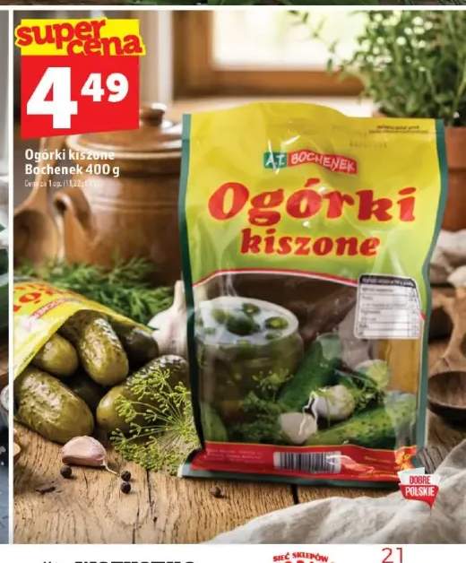 Ogórki kiszone Bochenek