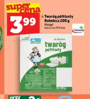 Twaróg półtłusty Rolmlecz