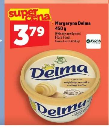 Margaryna Delma o smaku wiejskiego masełka