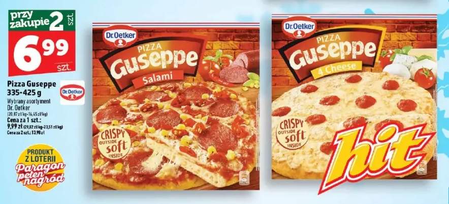 Pizza Guseppe Salami Dr. Oetker +1 wariant