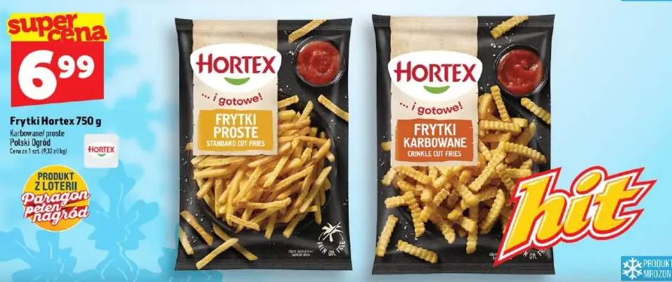 Frytki proste Hortex +1 wariant