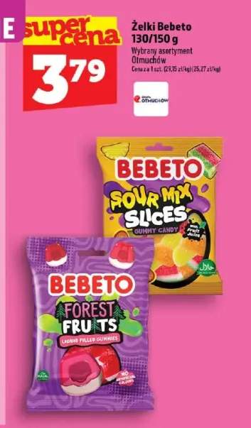 Żelki Bebeto Forest Fruits +1 wariant
