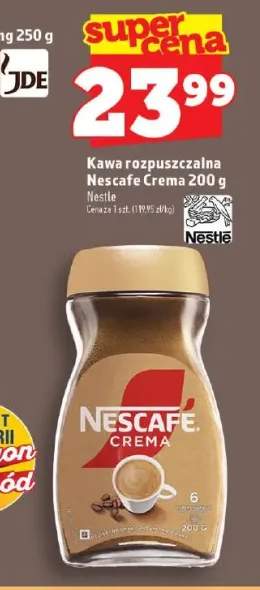Kawa rozpuszczalna Nescafé Crema