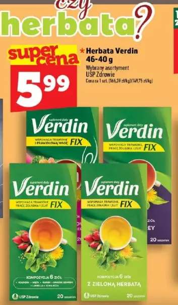Herbata Verdin Fix