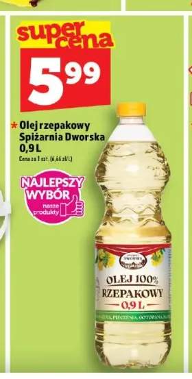 Olej rzepakowy Spiżarnia Dworska