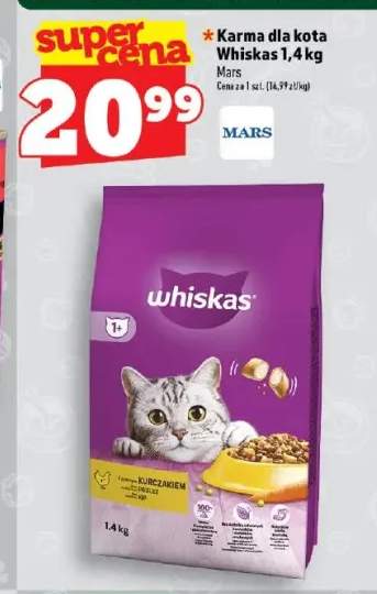 Karma dla kota Whiskas z kurczakiem