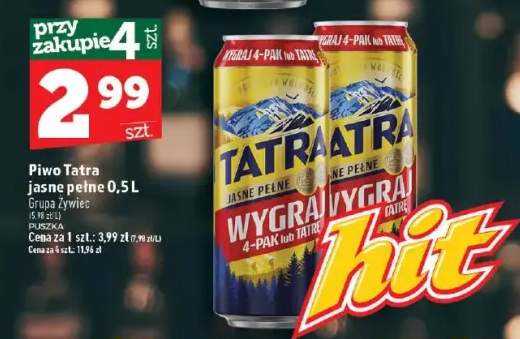 Piwo Tatra