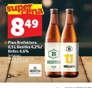 Piwo Brofaktura Desitka 4,2% +1 wariant