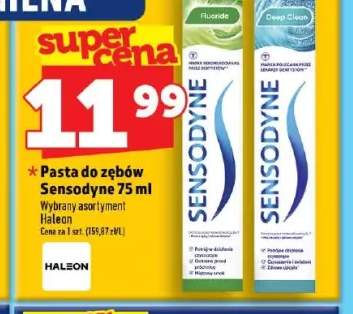 Pasta do zębów Sensodyne Fluoride +1 wariant