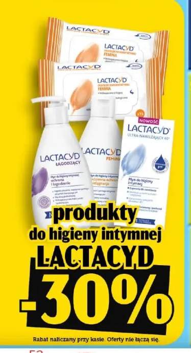 Produkty do higieny intymnej Lactacyd +5 wariantów