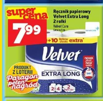 Ręcznik papierowy Velvet Extra Long 2-pak