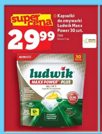 Kapsułki do zmywarki Ludwik Maxx Power